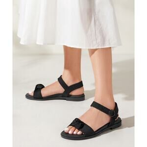 VIVAIA Paloma Arch Pro AdaptAll™ Sandals Black Size 41.5 (US 10–10.5) Minimalist